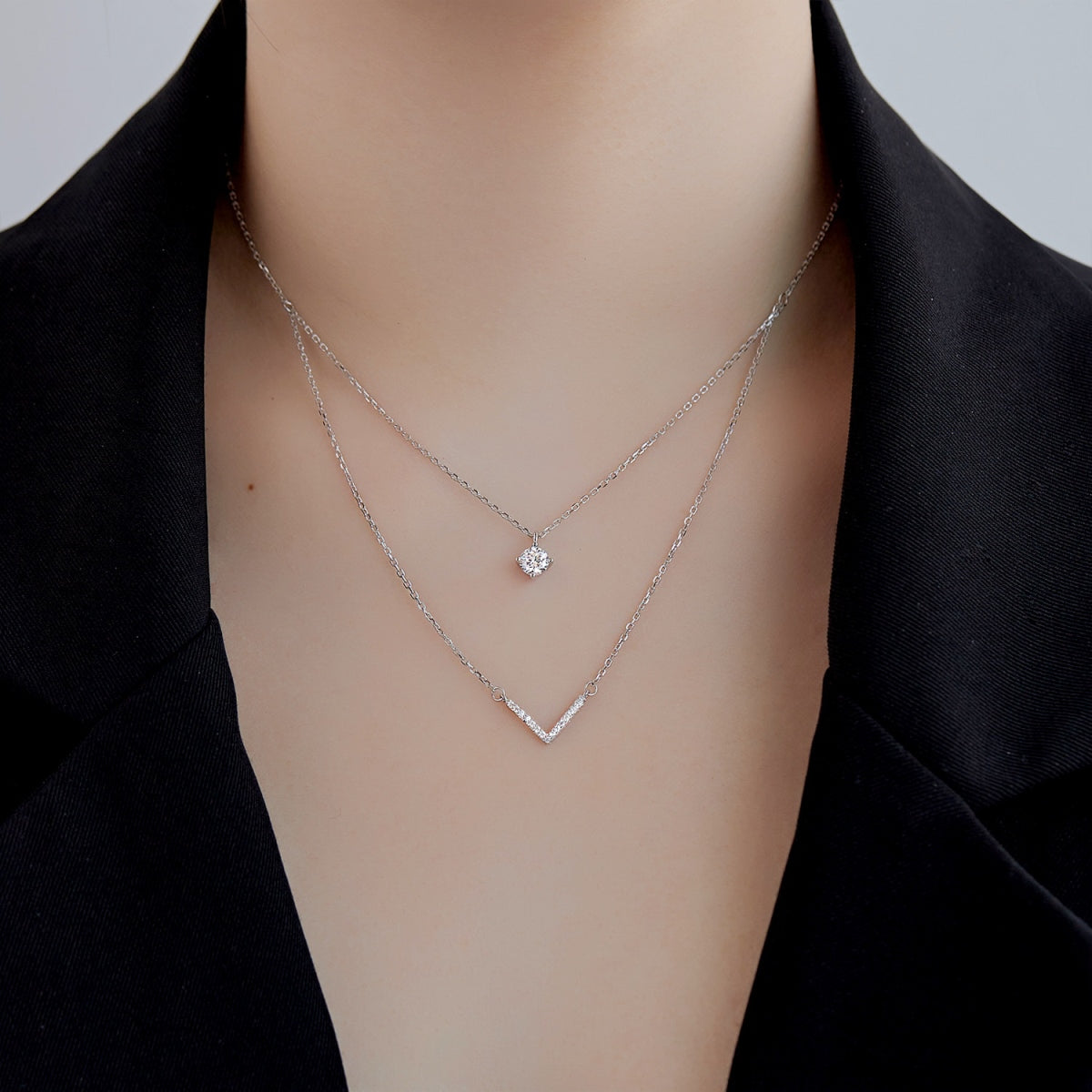 ~Solitaire Necklace