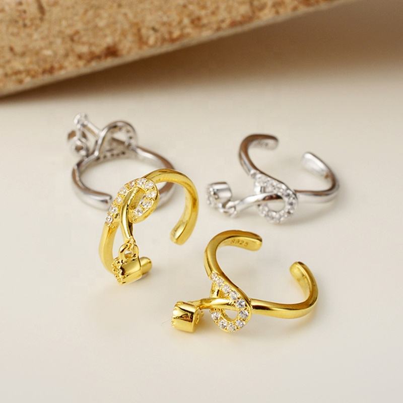 Lee Ear Cuff (Gold) (Single)