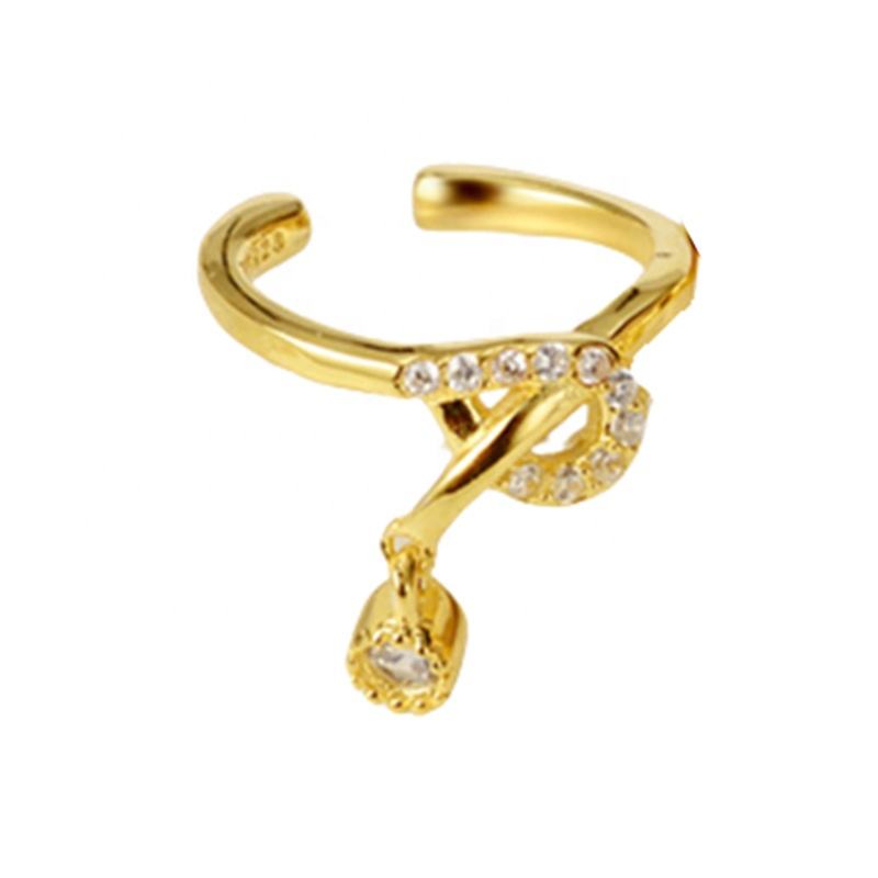 Lee Ear Cuff (Gold) (Single)