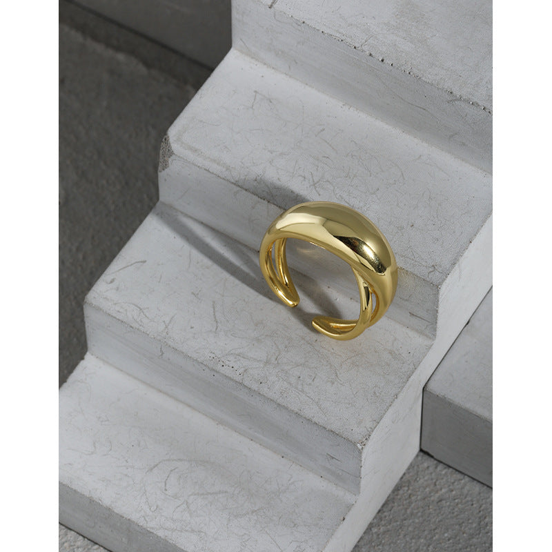 Ivy Adjustable Ring (Gold)
