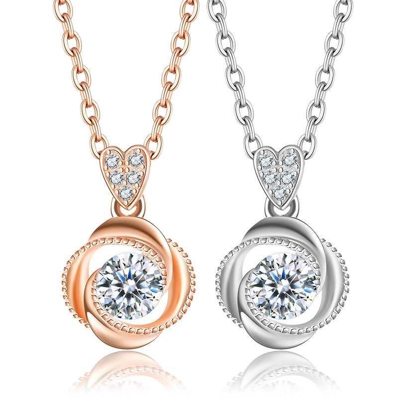 Rose Necklace (Rose Gold)