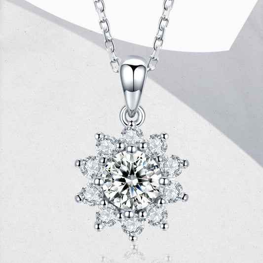 ~Girassol Moissanite Necklace